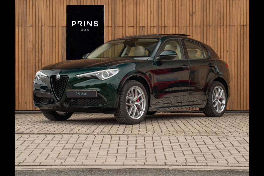 Alfa Romeo Stelvio 2.0T AWD Veloce | Pano-dak | CarPlay | Adapt. cruise | NL-auto | Verde Visconti