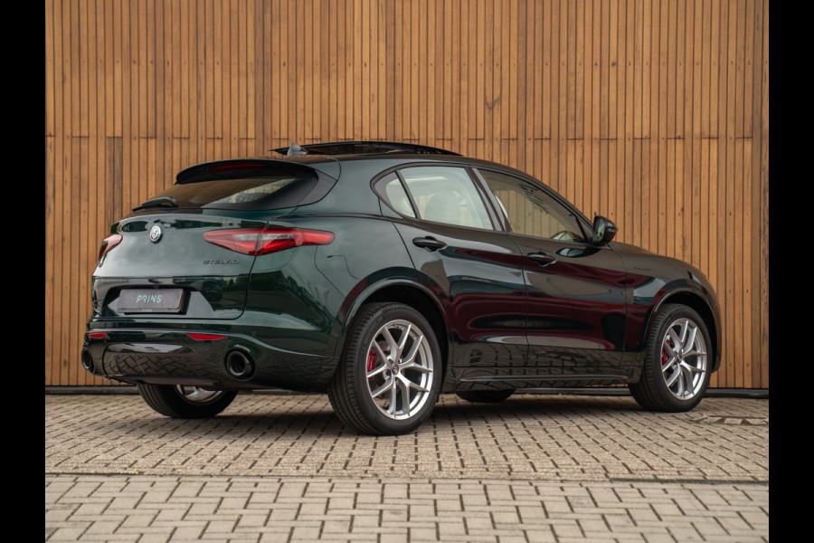 Alfa Romeo Stelvio 2.0T AWD Veloce | Pano-dak | CarPlay | Adapt. cruise | NL-auto | Verde Visconti