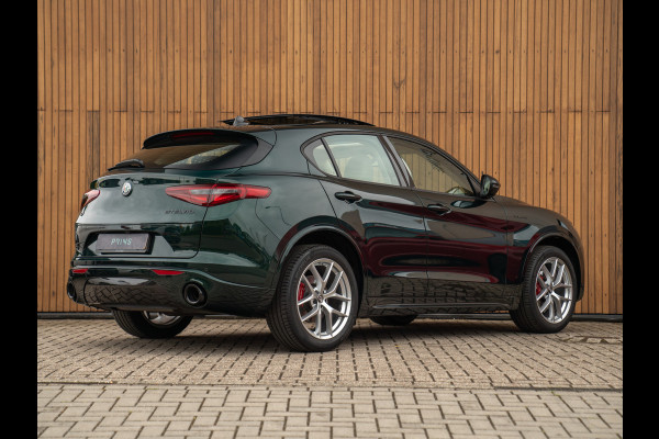 Alfa Romeo Stelvio 2.0T AWD Veloce | Pano-dak | CarPlay | Adapt. cruise | NL-auto | Verde Visconti
