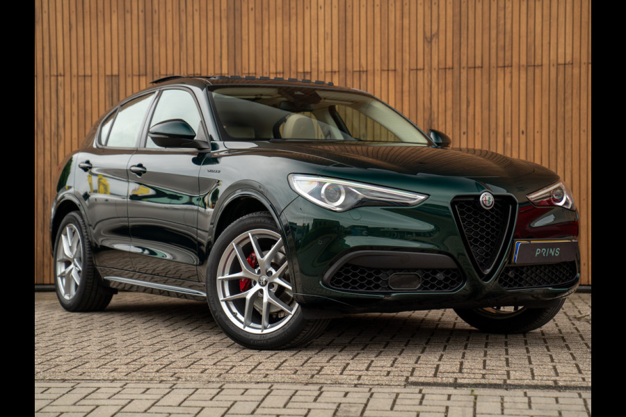 Alfa Romeo Stelvio 2.0T AWD Veloce | Pano-dak | CarPlay | Adapt. cruise | NL-auto | Verde Visconti