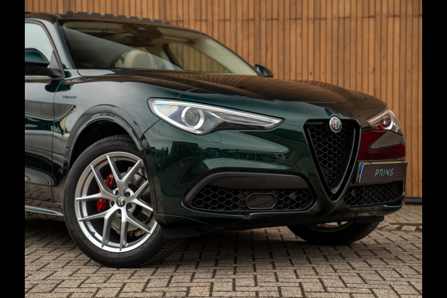Alfa Romeo Stelvio 2.0T AWD Veloce | Pano-dak | CarPlay | Adapt. cruise | NL-auto | Verde Visconti