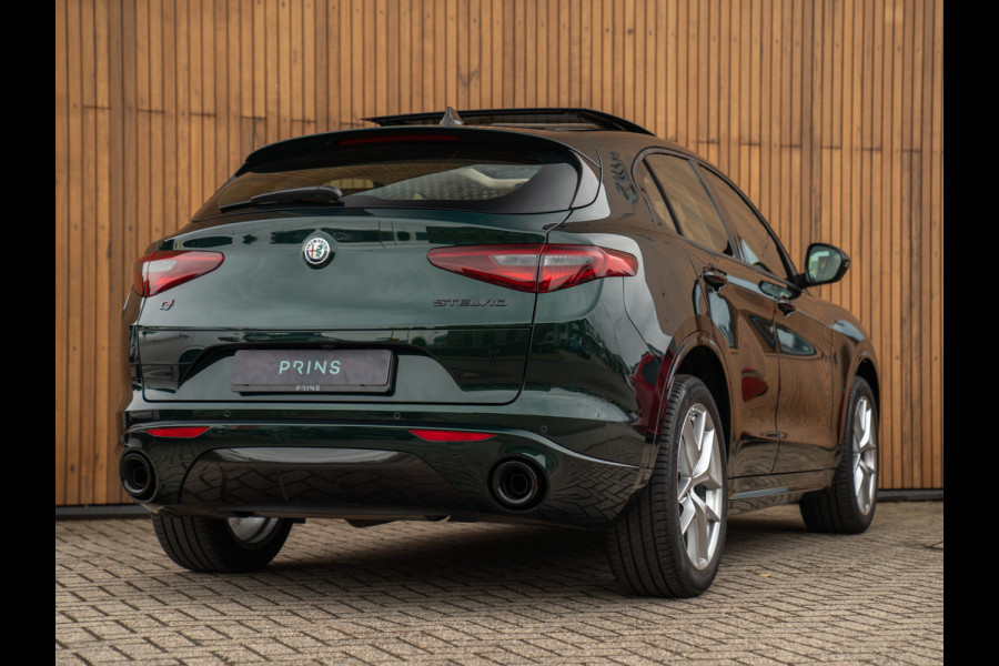 Alfa Romeo Stelvio 2.0T AWD Veloce | Pano-dak | CarPlay | Adapt. cruise | NL-auto | Verde Visconti