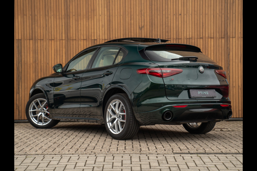 Alfa Romeo Stelvio 2.0T AWD Veloce | Pano-dak | CarPlay | Adapt. cruise | NL-auto | Verde Visconti