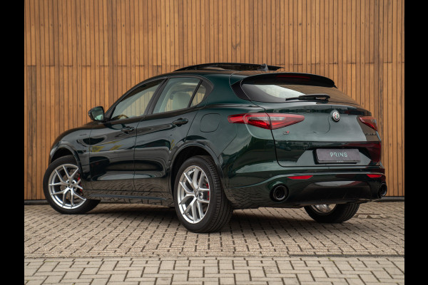 Alfa Romeo Stelvio 2.0T AWD Veloce | Pano-dak | CarPlay | Adapt. cruise | NL-auto | Verde Visconti