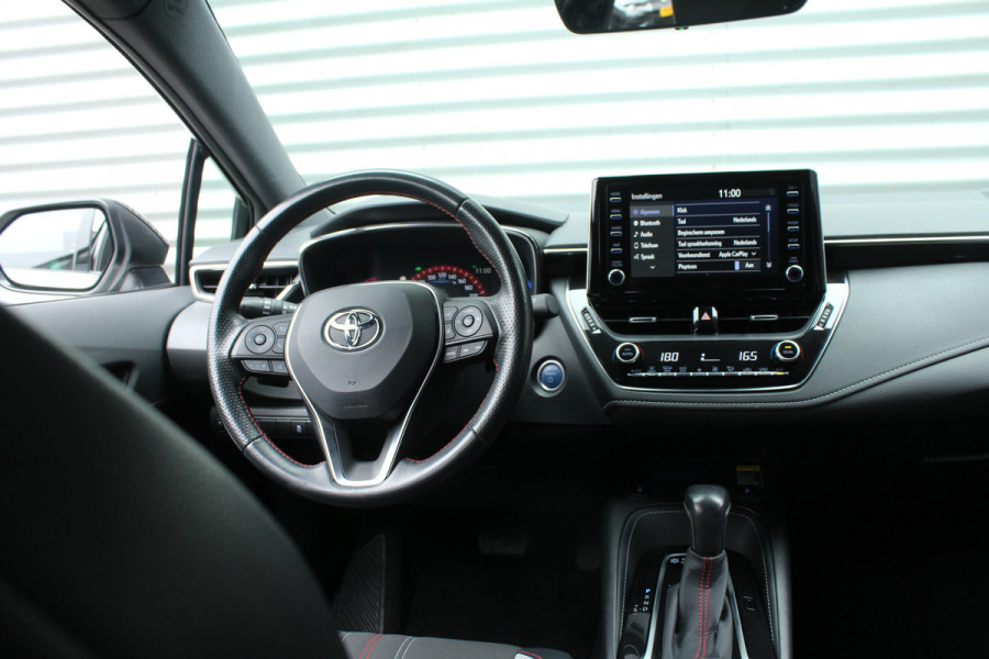 Toyota Corolla Touring Sports 2.0 Hybrid 184pk GR-Sport NL-Auto NAP 10 Jaar Garantie Clima Cruise  Carplay Camera Keyless 17"LMV Afn. Trekhaak