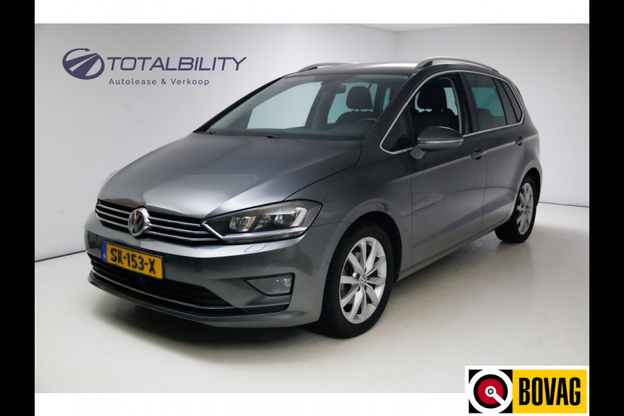 Volkswagen Golf Sportsvan 1.4 TSI Highline 150 PK Automaat | Adap. Cruise | Navigatie | Parkeersensoren V+A | Stoelverwarming Trekhaak afneembaar, Ergo comfortstoel met massage, All season banden