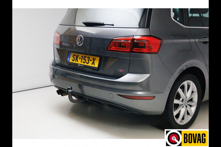 Volkswagen Golf Sportsvan 1.4 TSI Highline 150 PK Automaat | Adap. Cruise | Navigatie | Parkeersensoren V+A | Stoelverwarming Trekhaak afneembaar, Ergo comfortstoel met massage, All season banden