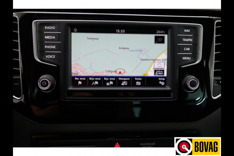Volkswagen Golf Sportsvan 1.4 TSI Highline 150 PK Automaat | Adap. Cruise | Navigatie | Parkeersensoren V+A | Stoelverwarming Trekhaak afneembaar, Ergo comfortstoel met massage, All season banden
