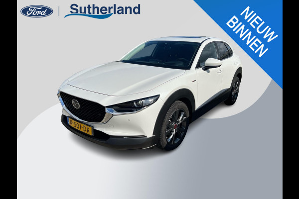 Mazda CX-30 2.0 e-SkyActiv-X M Hybrid 100th Anniversary Ed. 180 Pk | Schuif/Kantel dak | Adaptive Cruise Control | Lederen Bekleding | Elek. Achterklep |