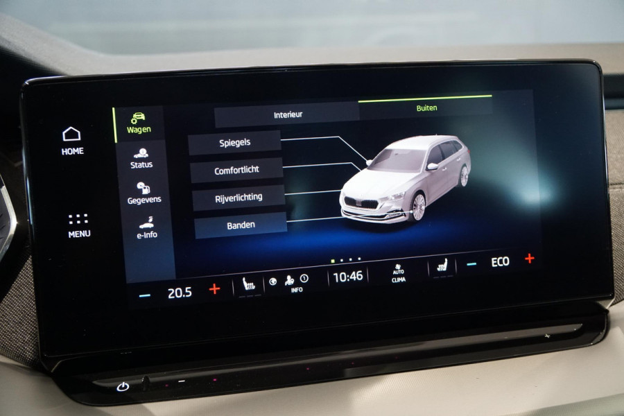 Škoda Octavia Combi 1.4 TSI iV PHEV Business Edition Plus + DODEHOEKDETECTIE / CAMERA / STOEL & STUURWIELVERWARMING