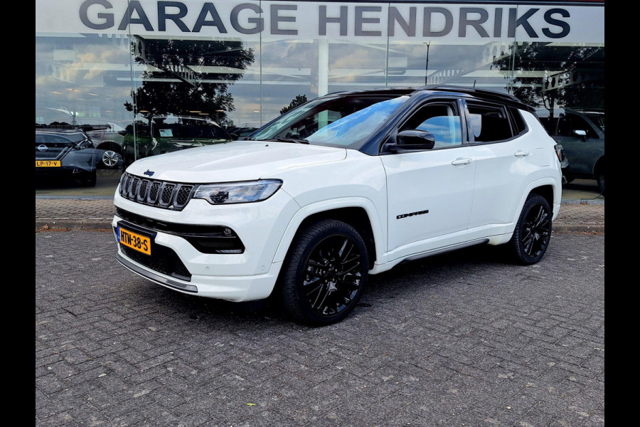 Jeep Compass 4xe 240 PHEV Hybrid Electric S 4WD | Leder | Camera | NAVI | LED | Adaptive CC | (occasion)