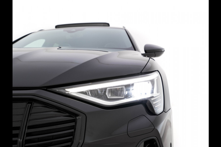 Audi e-tron 50 Quattro S-Line Launch-Edition-Black 71 kWh (INCL-BTW) *PANO | LEATHER-MICROFIBRE | DIGI-COCKPIT | FULL-LED | MEMORY-PACK | ADAPTIVE-CRUISE | HEATED-SPORTSEATS | NAVI-FULLMAP | KEYLESS | SHIFT-PADDLES | 20"ALU*