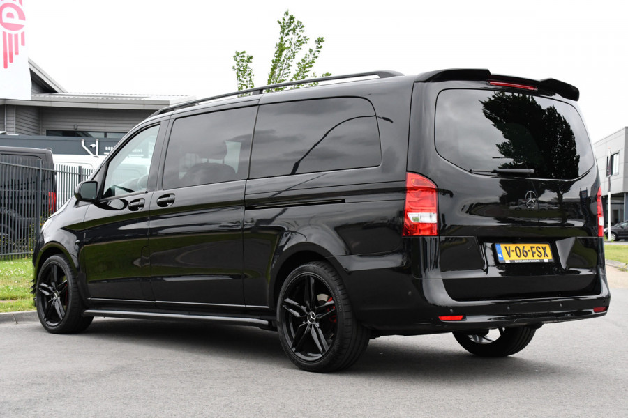 Mercedes-Benz Vito 119 CDI L3 DC Black Edition Cruise, Camera, Carplay, Leder, 190PK, LED, 2x Elektrische Schuifdeur, Uniek!