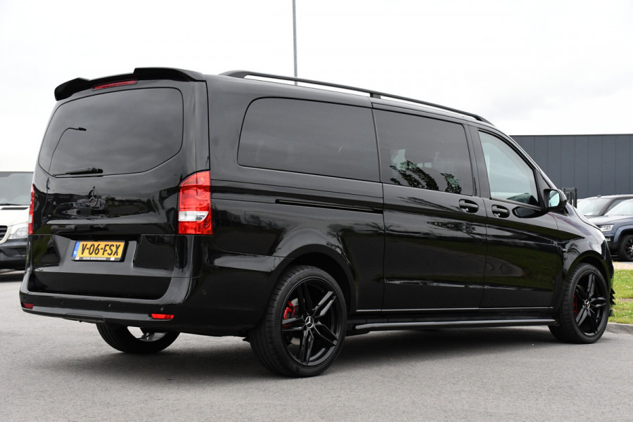 Mercedes-Benz Vito 119 CDI L3 DC Black Edition Cruise, Camera, Carplay, Leder, 190PK, LED, 2x Elektrische Schuifdeur, Uniek!