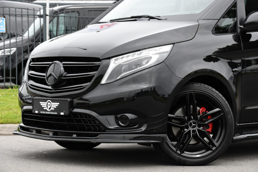 Mercedes-Benz Vito 119 CDI L3 DC Black Edition Cruise, Camera, Carplay, Leder, 190PK, LED, 2x Elektrische Schuifdeur, Uniek!