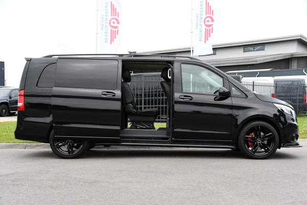 Mercedes-Benz Vito 119 CDI L3 DC Black Edition Cruise, Camera, Carplay, Leder, 190PK, LED, 2x Elektrische Schuifdeur, Uniek!