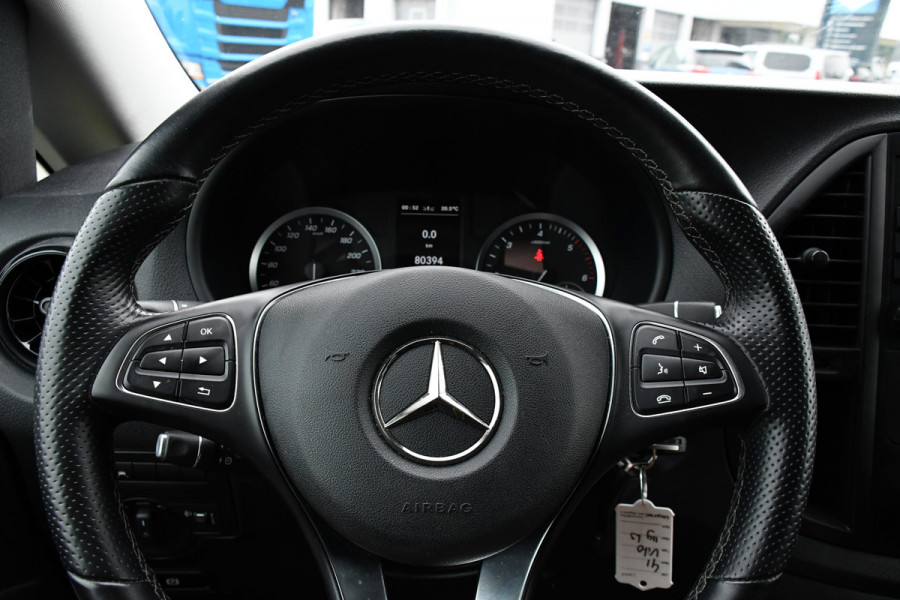 Mercedes-Benz Vito 119 CDI L3 DC Black Edition Cruise, Camera, Carplay, Leder, 190PK, LED, 2x Elektrische Schuifdeur, Uniek!