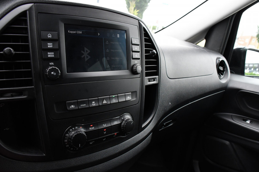 Mercedes-Benz Vito 119 CDI L3 DC Black Edition Cruise, Camera, Carplay, Leder, 190PK, LED, 2x Elektrische Schuifdeur, Uniek!