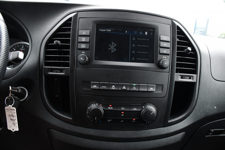 Mercedes-Benz Vito 119 CDI L3 DC Black Edition Cruise, Camera, Carplay, Leder, 190PK, LED, 2x Elektrische Schuifdeur, Uniek!