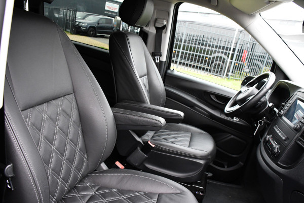 Mercedes-Benz Vito 119 CDI L3 DC Black Edition Cruise, Camera, Carplay, Leder, 190PK, LED, 2x Elektrische Schuifdeur, Uniek!