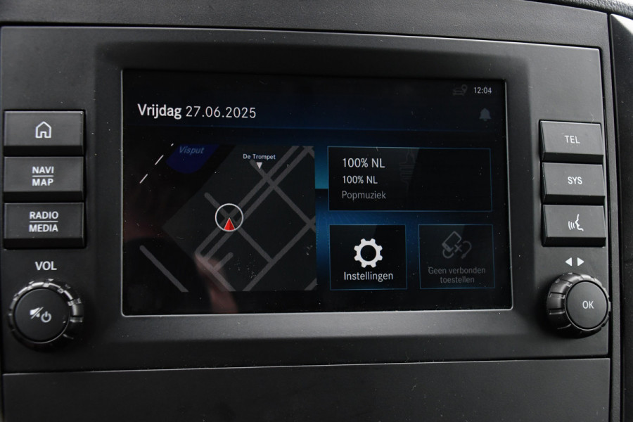 Mercedes-Benz Vito 119 CDI L3 DC Black Edition Cruise, Camera, Carplay, Leder, 190PK, LED, 2x Elektrische Schuifdeur, Uniek!