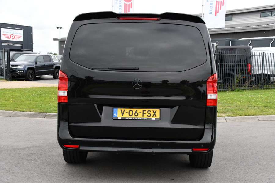 Mercedes-Benz Vito 119 CDI L3 DC Black Edition Cruise, Camera, Carplay, Leder, 190PK, LED, 2x Elektrische Schuifdeur, Uniek!