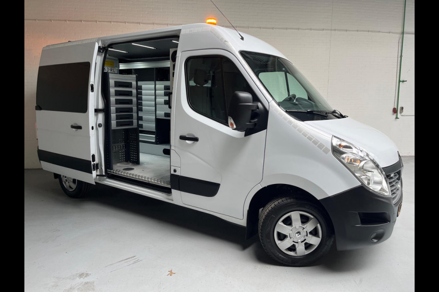 Renault Master Servicewagen T35 2.3 dCi 145pk euro6 L2H2 BOTT Inrichting, Victron omvormer, Standkachel, Trekhaak, RIJKLAARPRIJS!