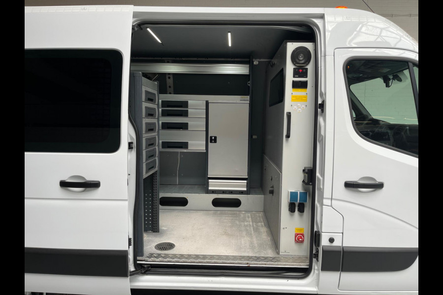 Renault Master Servicewagen T35 2.3 dCi 145pk euro6 L2H2 BOTT Inrichting, Victron omvormer, Standkachel, Trekhaak, RIJKLAARPRIJS!
