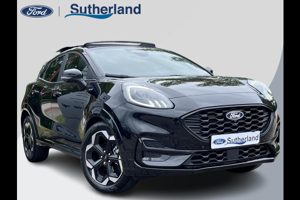 Ford Puma 1.0 EcoBoost Hybrid ST-Line X 155pk Automaat | Panoramadak | Afneembare trekhaak | Winter Pack | Adaptive cruise control | 360 graden camera | Bang&Olufsen | Elektrsiche achterklep | Matrix LED