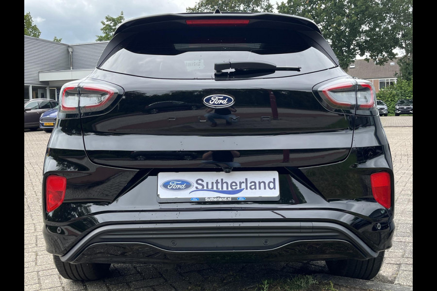 Ford Puma 1.0 EcoBoost Hybrid ST-Line X 155pk Automaat | Panoramadak | Afneembare trekhaak | Winter Pack | Adaptive cruise control | 360 graden camera | Bang&Olufsen | Elektrsiche achterklep | Matrix LED