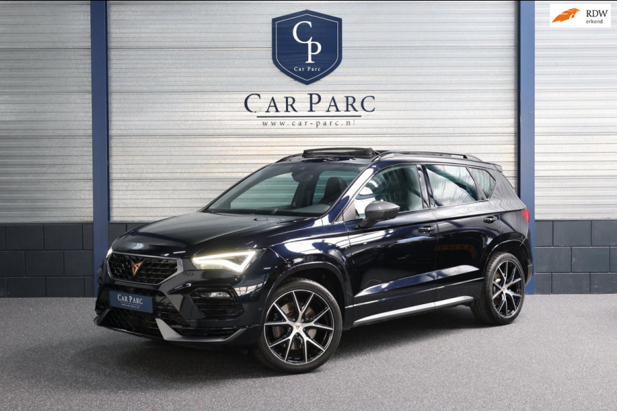 CUPRA Ateca 2.0 TSI 4DRIVE 300+PK FACELIFT/AKRAPOVIC/VIRTUAL/SFEER/BEATS/PANO/KUIP+S.VERWARMING/19"/CAM/ACC/ECC/12 MDN GARANTIE!