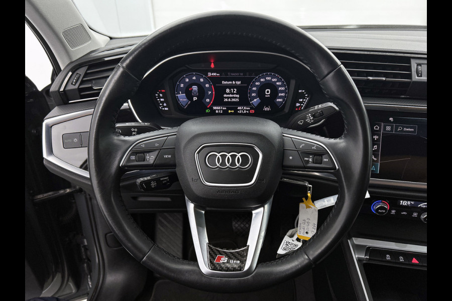 Audi Q3 35 TFSI Advanced S-line (NL-auto, Navi, Digitale Dash, Sportstoelen, Parkeersensoren, Etc)