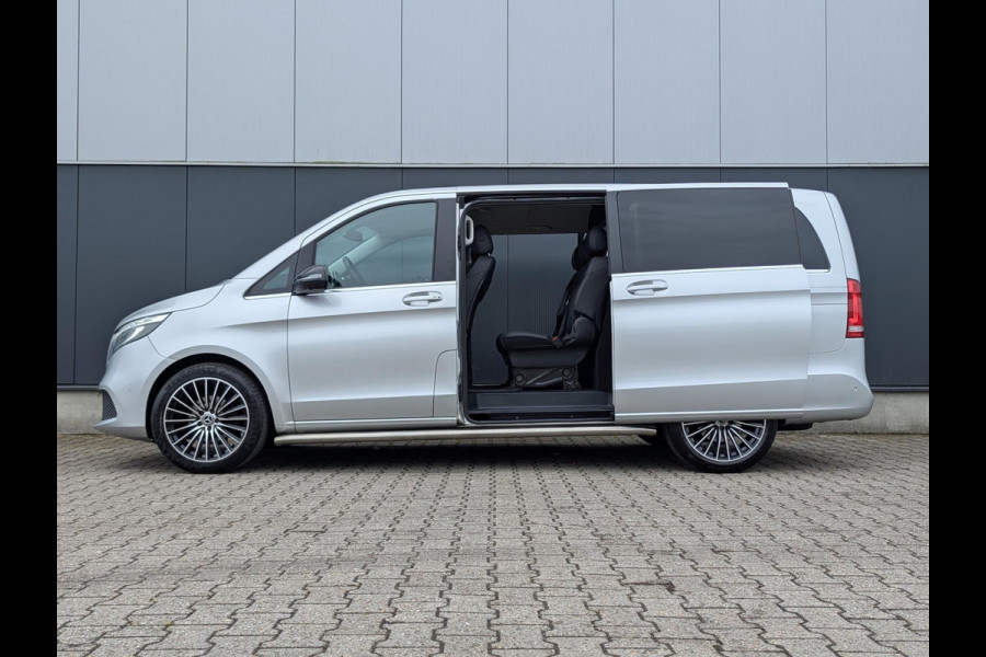Mercedes-Benz V-Klasse 220d LANG DC DUBBELE CABINE LEDER ELEKTRISCHE KLEP 2X SCHUIFDEUR