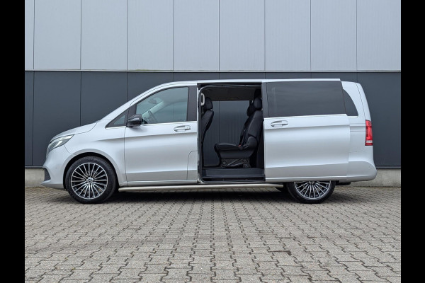 Mercedes-Benz V-Klasse 220d LANG DC DUBBELE CABINE LEDER ELEKTRISCHE KLEP 2X SCHUIFDEUR