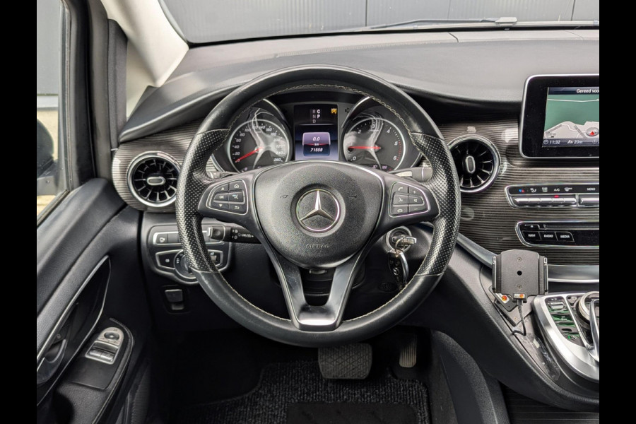Mercedes-Benz V-Klasse 220d LANG DC DUBBELE CABINE LEDER ELEKTRISCHE KLEP 2X SCHUIFDEUR