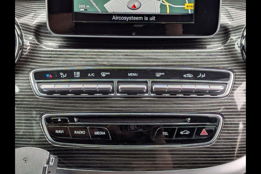 Mercedes-Benz V-Klasse 220d LANG DC DUBBELE CABINE LEDER ELEKTRISCHE KLEP 2X SCHUIFDEUR