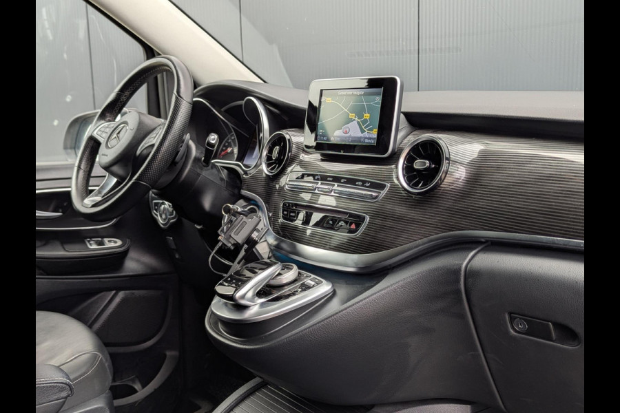 Mercedes-Benz V-Klasse 220d LANG DC DUBBELE CABINE LEDER ELEKTRISCHE KLEP 2X SCHUIFDEUR