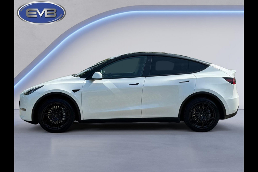 Tesla Model Y Long Range AWD 75 kWh Black line, 20 inch, panoramadak, leder, Nederlandse auto met nationale auto pas