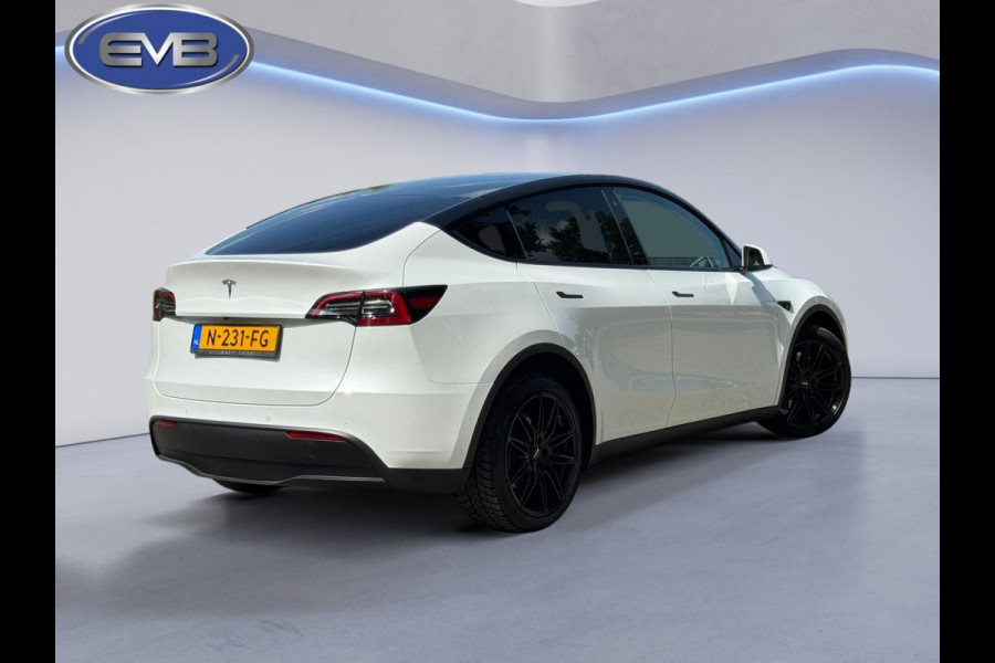 Tesla Model Y Long Range AWD 75 kWh Black line, 20 inch, panoramadak, leder, Nederlandse auto met nationale auto pas