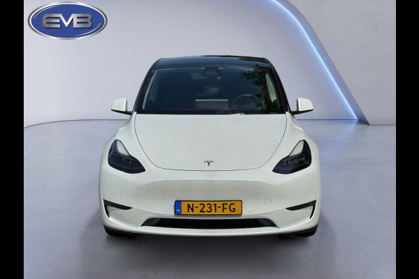 Tesla Model Y Long Range AWD 75 kWh Black line, 20 inch, panoramadak, leder, Nederlandse auto met nationale auto pas