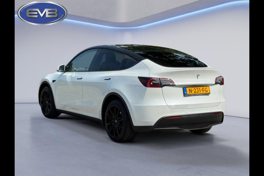 Tesla Model Y Long Range AWD 75 kWh Black line, 20 inch, panoramadak, leder, Nederlandse auto met nationale auto pas