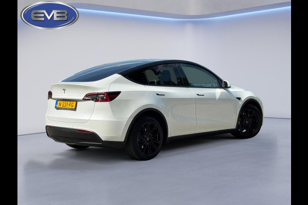 Tesla Model Y Long Range AWD 75 kWh Black line, 20 inch, panoramadak, leder, Nederlandse auto met nationale auto pas