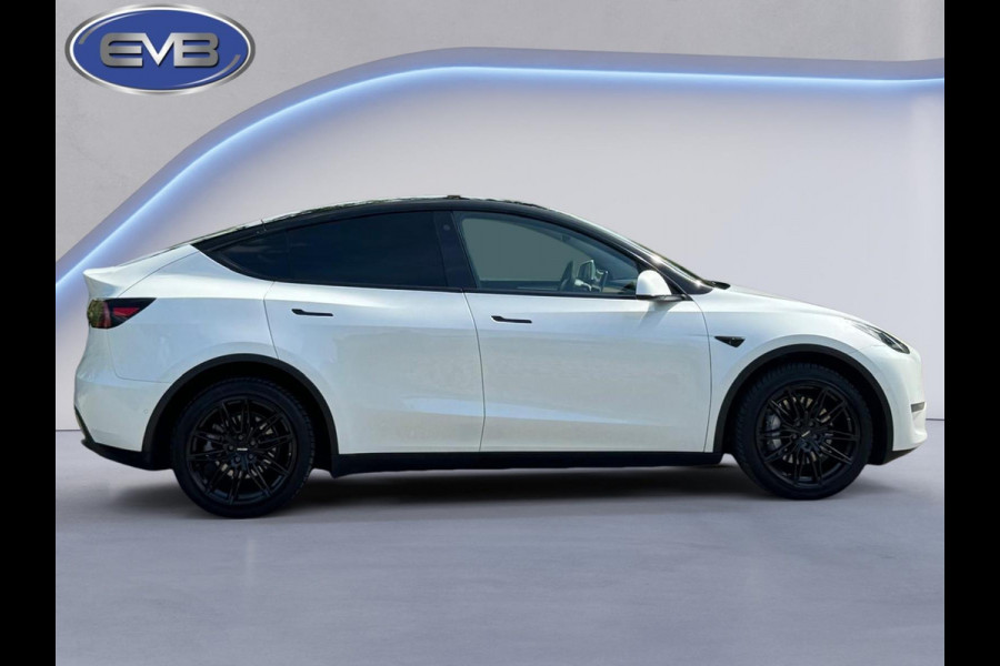 Tesla Model Y Long Range AWD 75 kWh Black line, 20 inch, panoramadak, leder, Nederlandse auto met nationale auto pas