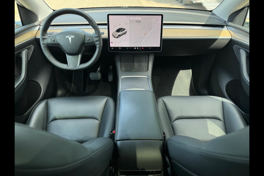 Tesla Model Y Long Range AWD 75 kWh Black line, 20 inch, panoramadak, leder, Nederlandse auto met nationale auto pas