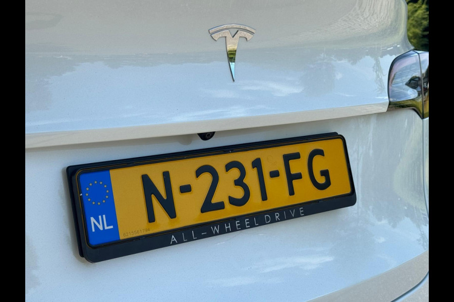 Tesla Model Y Long Range AWD 75 kWh Black line, 20 inch, panoramadak, leder, Nederlandse auto met nationale auto pas