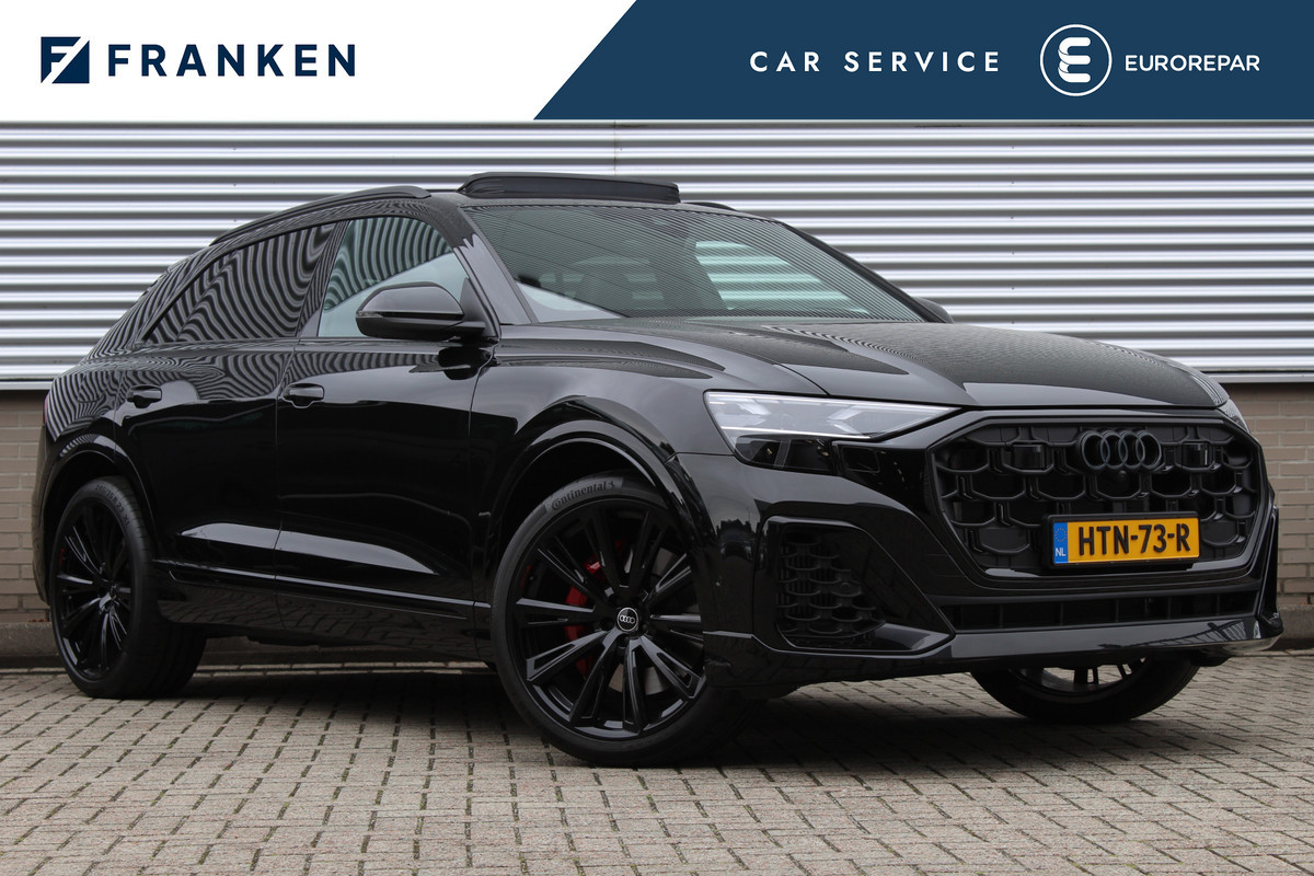 Audi Q8 60 TFSI e 490PK quattro Pro Line S Competition | Vierwielbesturing | Luchtvering | Panoramadak | Head-up | Trekhaak | B&O Audi Q8 60 TFSI e 490PK quattro Pro Line S Competition | Vierwielbesturing | Luchtvering | Panoramadak | Head-up | Trekhaak | B&O