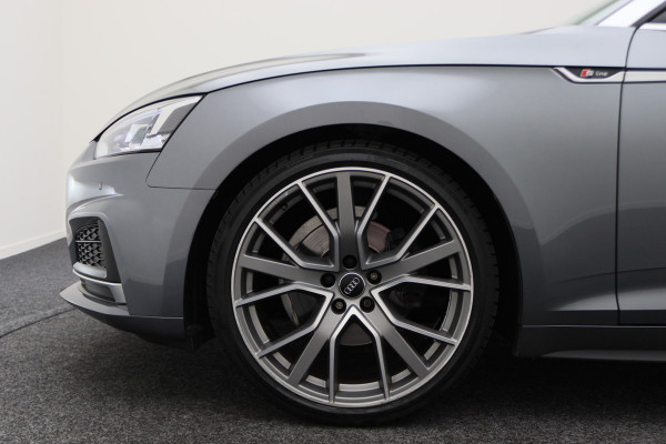 Audi A5 Cabriolet 40 TFSI Sport S Line Edition Leer, Apple Carplay, Verwarmd Stuurwiel, Cruise, PDC, Navigatie, LED, 20''