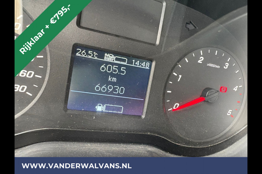 Mercedes-Benz Sprinter 317 CDI 170 pk L3H2 Euro6 RIJKLAAR Airco | MBUX | Camera | Navigatie | Trekhaak | Cruisecontrol Parkeersensoren, Bijrijdersbank, MBUX