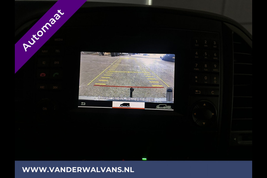 Mercedes-Benz Vito 114 CDI 7G-Tronic Automaat L2H1 Euro6 Airco | Camera | 2500KG Trekhaak | 17"LMV Parkeersensoren V+A, Navigatie, Cruisecontrol, Licht metalen velgen, Bijrijdersbank, Dakrails