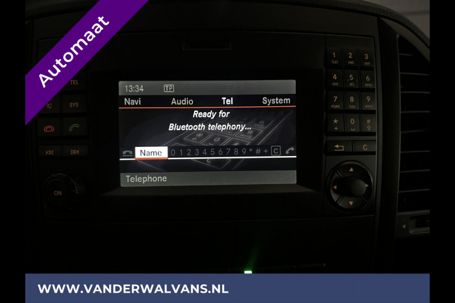 Mercedes-Benz Vito 114 CDI 7G-Tronic Automaat L2H1 Euro6 Airco | Camera | 2500KG Trekhaak | 17"LMV Parkeersensoren V+A, Navigatie, Cruisecontrol, Licht metalen velgen, Bijrijdersbank, Dakrails